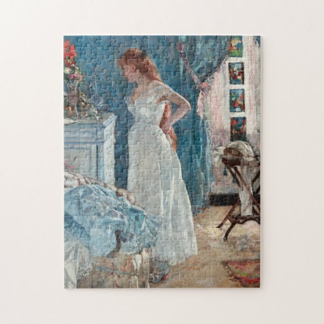 La Toilette | Henri Gervex Puzzle (Vertikal)
