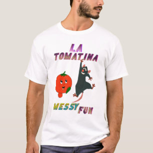 La Tomatina Messy Fun - Buñol Spanien Geschenk Val T-Shirt