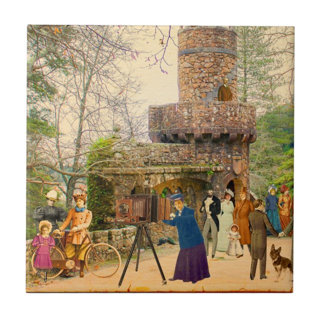 La torre de la Quinta da Regaleira Fliese (Vorderseite)