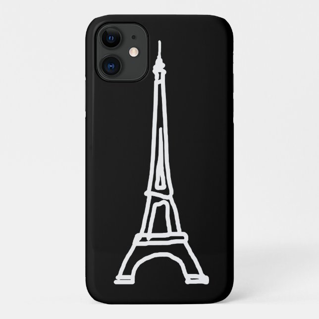 La Tour Eiffel Case-Mate iPhone Hülle (Rückseite)