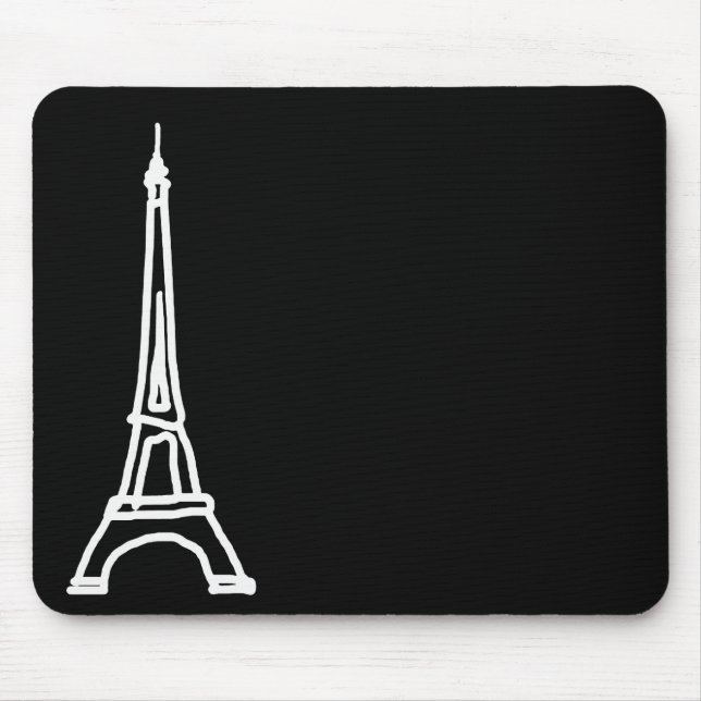 la tour Eiffel Mousepad (Vorne)