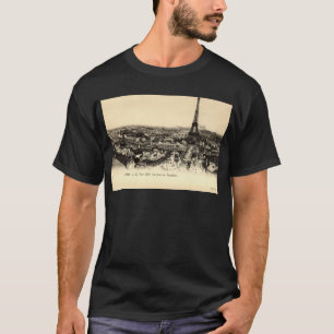 La Tour Eiffel, Paris Frankreich c1910 Vintage T-Shirt