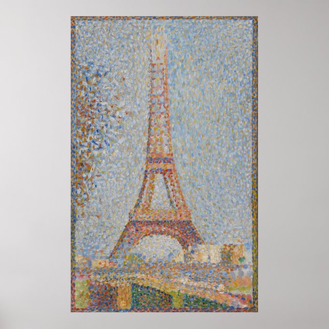 La Tour Eiffel Poster (Vorne)
