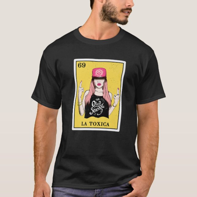La Toxica Lottery spendet Frauen mexikanisches Lot T-Shirt (Vorderseite)