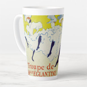La Troupe de Mlle Eglantine von Toulouse Lautrec Milchtasse