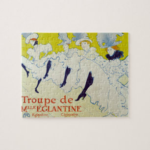 La Troupe de Mlle Eglantine von Toulouse Lautrec Puzzle