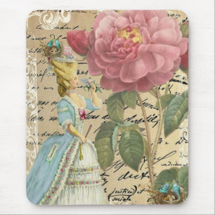 La Tuileries Rose de Marie Antoinette Mousepad