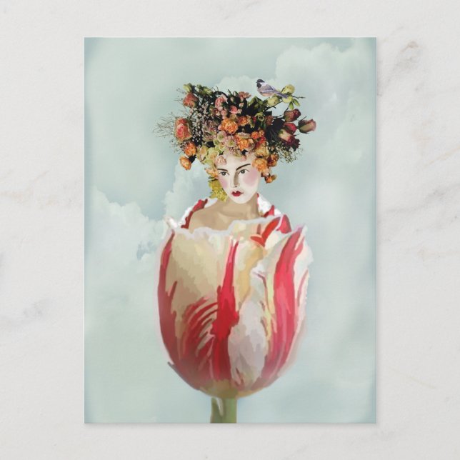 La Tulipe Postkarte (Vorderseite)