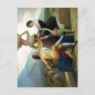 La vendimia de Goya (1786-87). Est? en el Museo d Postkarte