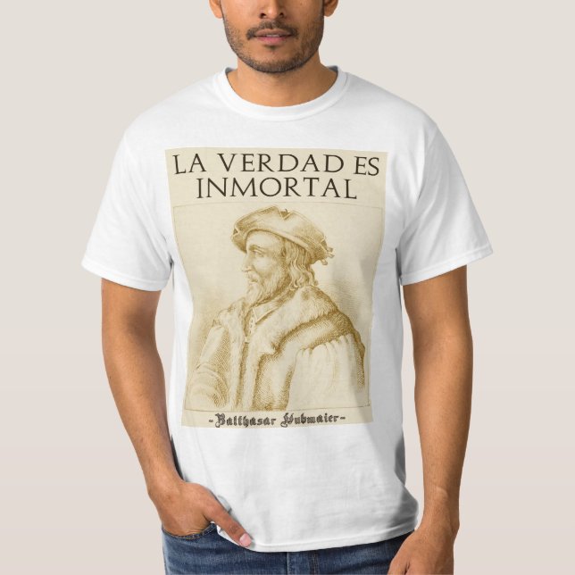 La Verdad Es Inmortal(Gold) - Económica T-Shirt (Vorderseite)