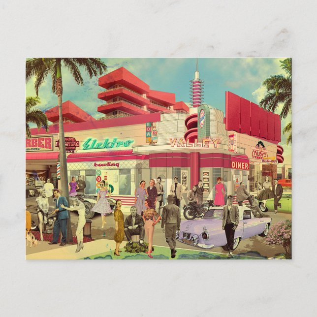  La Verne Bay Avenue Postkarte (Vorderseite)