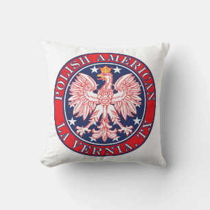 La Vernia Texas Polnischer Adler Kissen