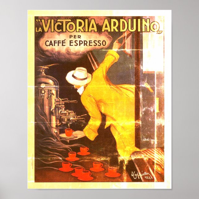 La Victoria Arduino Caffe Expresso Italien - Adver Poster (Vorne)