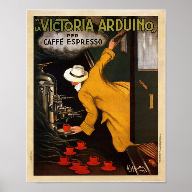 La Victoria Arduino Caffe Expresso Italien - Adver Poster (Vorne)