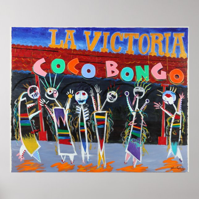 La Victoria Coco Bongo Poster (Vorne)