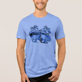 La Vida Es Bella - Sombrero Sommerdesign Tri-Blend Shirt