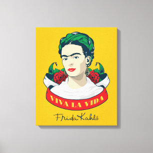 La Vida Frida Kahlos   Viva Leinwanddruck