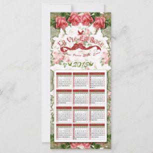La Vie en Rose - Kalender, Postkarte, Lesezeichen