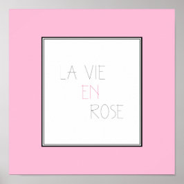 La Vie en Rose - Leben in Rosa Poster