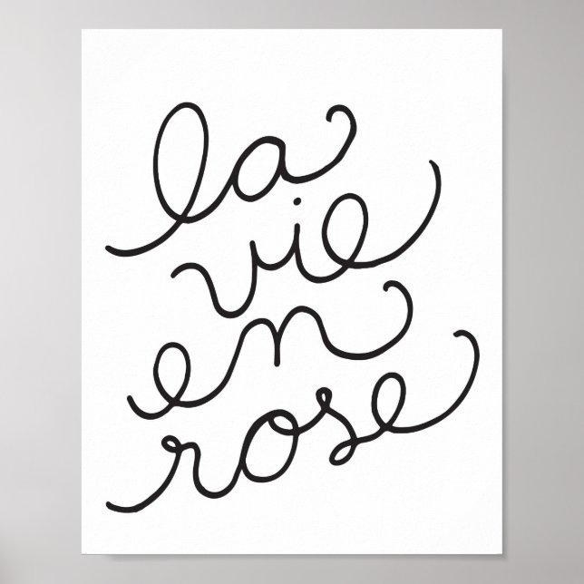 La Vie En Rose - Poster (Vorne)