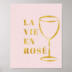 La Vie en Rose Poster