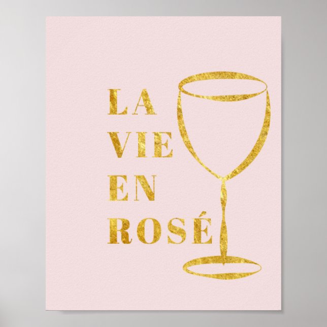 La Vie en Rose Poster (Vorne)