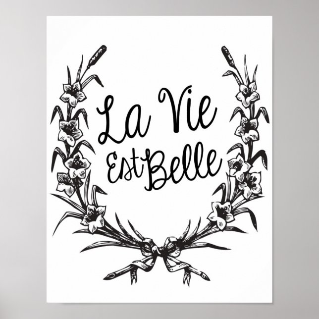 La Vie Est Belle Poster (Vorne)