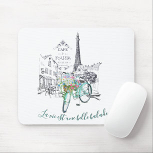 La vie est une belle balade mousepad