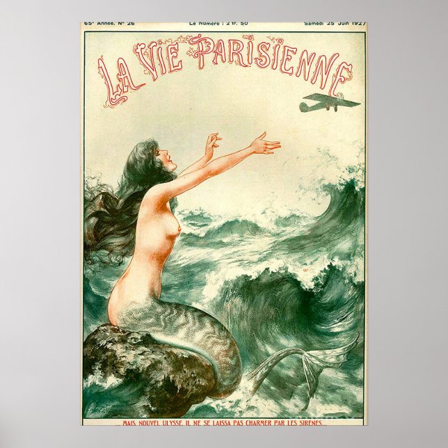 LA VIE MAGAZINE POSTER (Vorne)