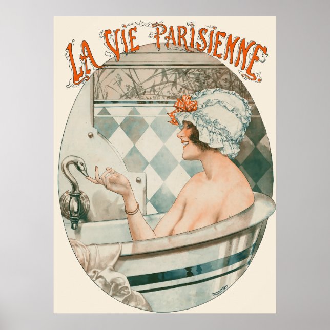 La vie parisienne - A Paris-les-Bains Poster (Vorne)