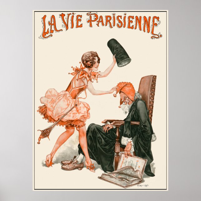 La Vie Parisienne - Carnaval Poster (Vorne)