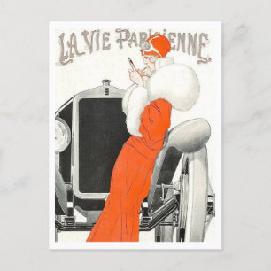 La Vie Parisienne Frankreich 1922 Postkarte