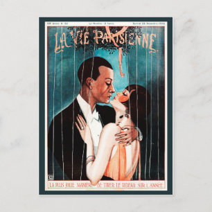 La Vie Parisienne - Gratulationspostkarte Postkarte