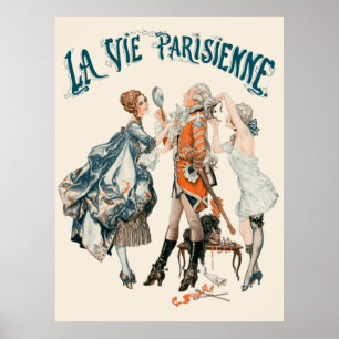 La Vie Parisienne - La guerre en dentelles d'autre Poster