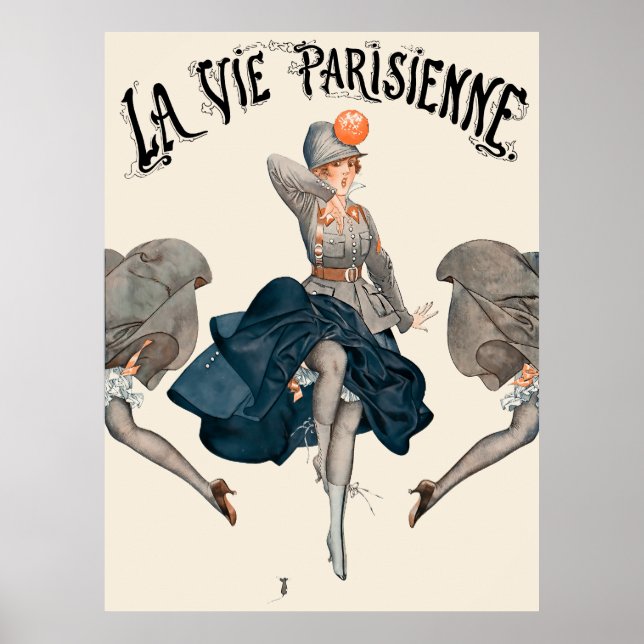 La Vie Parisienne - La souris Poster (Vorne)