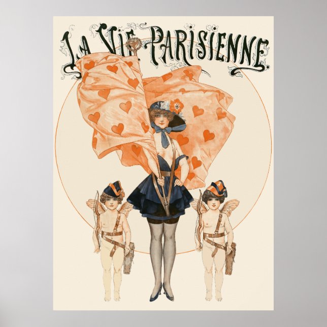 La Vie Parisienne - L'Amour, prends garde, Illustr Poster (Vorne)