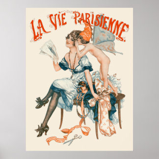 La Vie Parisienne - Le choix d'une toilette Poster