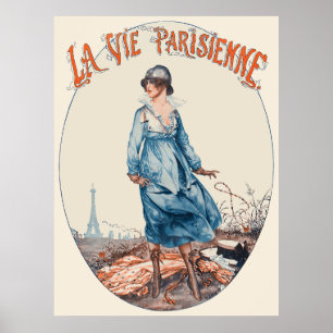 La Vie Parisienne - Lutetia Juin MCMXVIII Poster