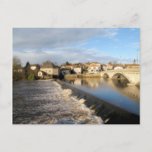 La Vienne Bridge Postkarte