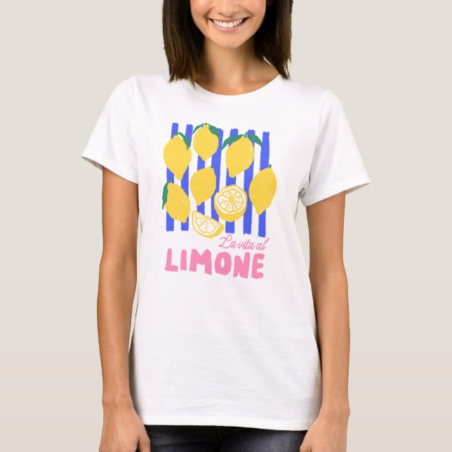 La Vita Al Limone T-Shirt (Vorderseite)