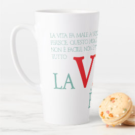 La vita è bella milchtasse