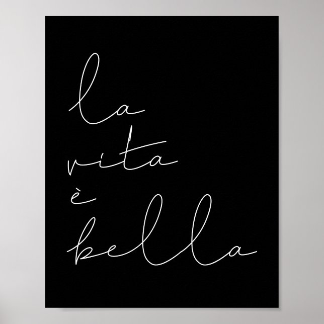 La vita è bella poster (Vorne)