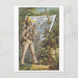 La Voz de Cuba Postkarte