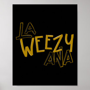 La Weezy Ana Louisiana Happy Mardi Gras Kostüm Me Poster