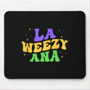 La Weezy Ana Mardi Gras Fat Dienstag Louisiana Gro Mousepad