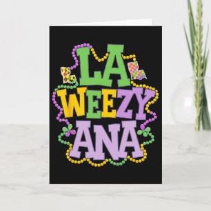 La Weezy Ana Spielerei Louisiana Karte Mit Perlen