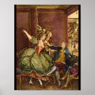 La zierliches Loge', Jean Michel_Engravings Poster