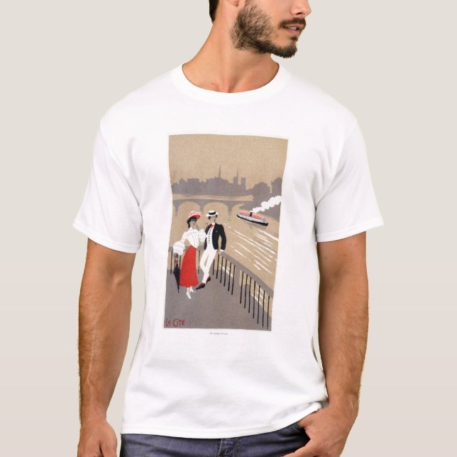 La zitieren Kunst-Deko-Szene T-Shirt (Vorderseite)