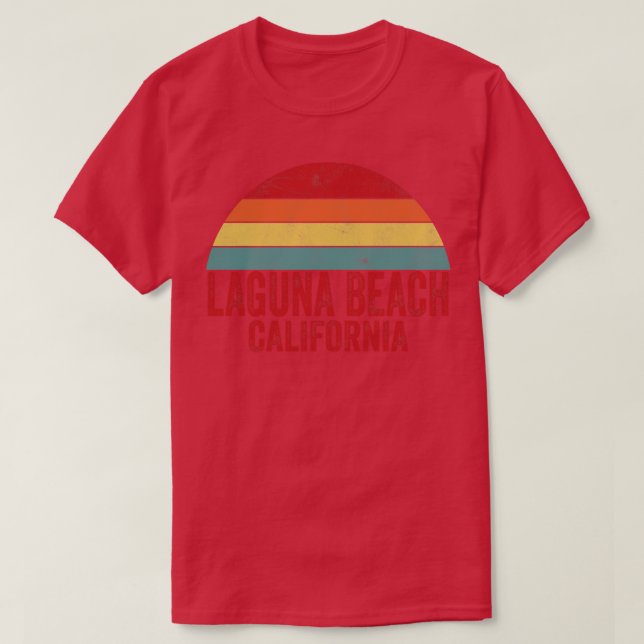 Laa Beach California T-Shirt (Design vorne)