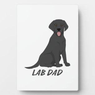 Lab Dad � Stolzer Labrador Retriever Hundebesitzer Fotoplatte